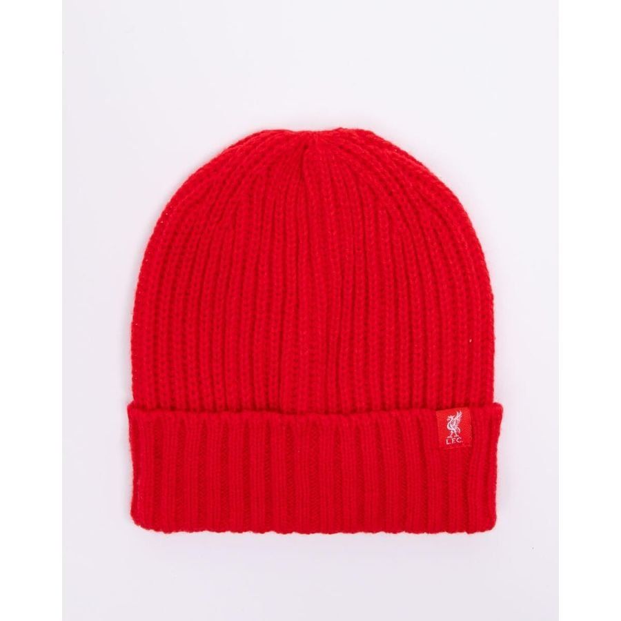 Liverpool Bonnet Ribbed - Rouge Enfant