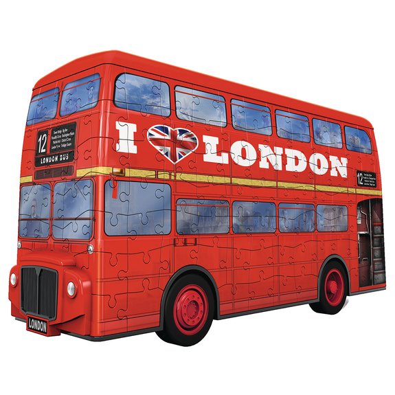 Puzzle 3D Bus londonien