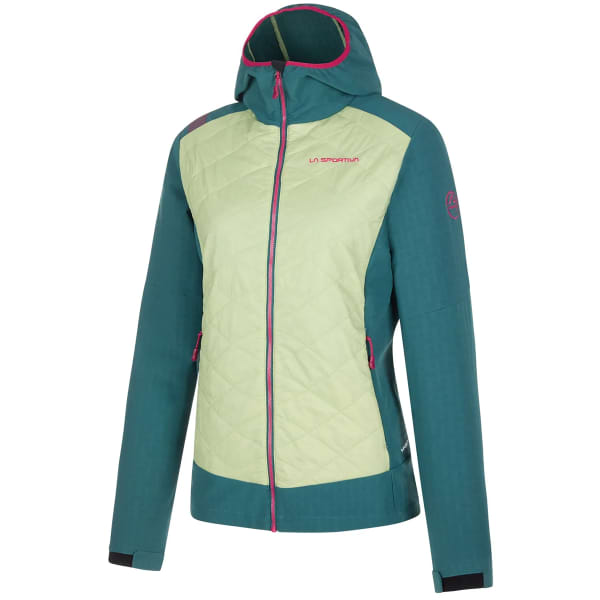 Veste softshell LA SPORTIVA KAP HYBRID HOODY W CELADON ALPINE
