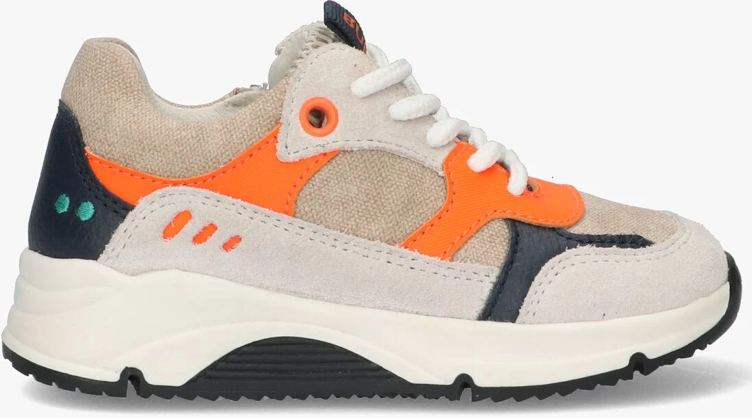 BUNNIESJR grijze bunniesjr lage sneakers fabian force