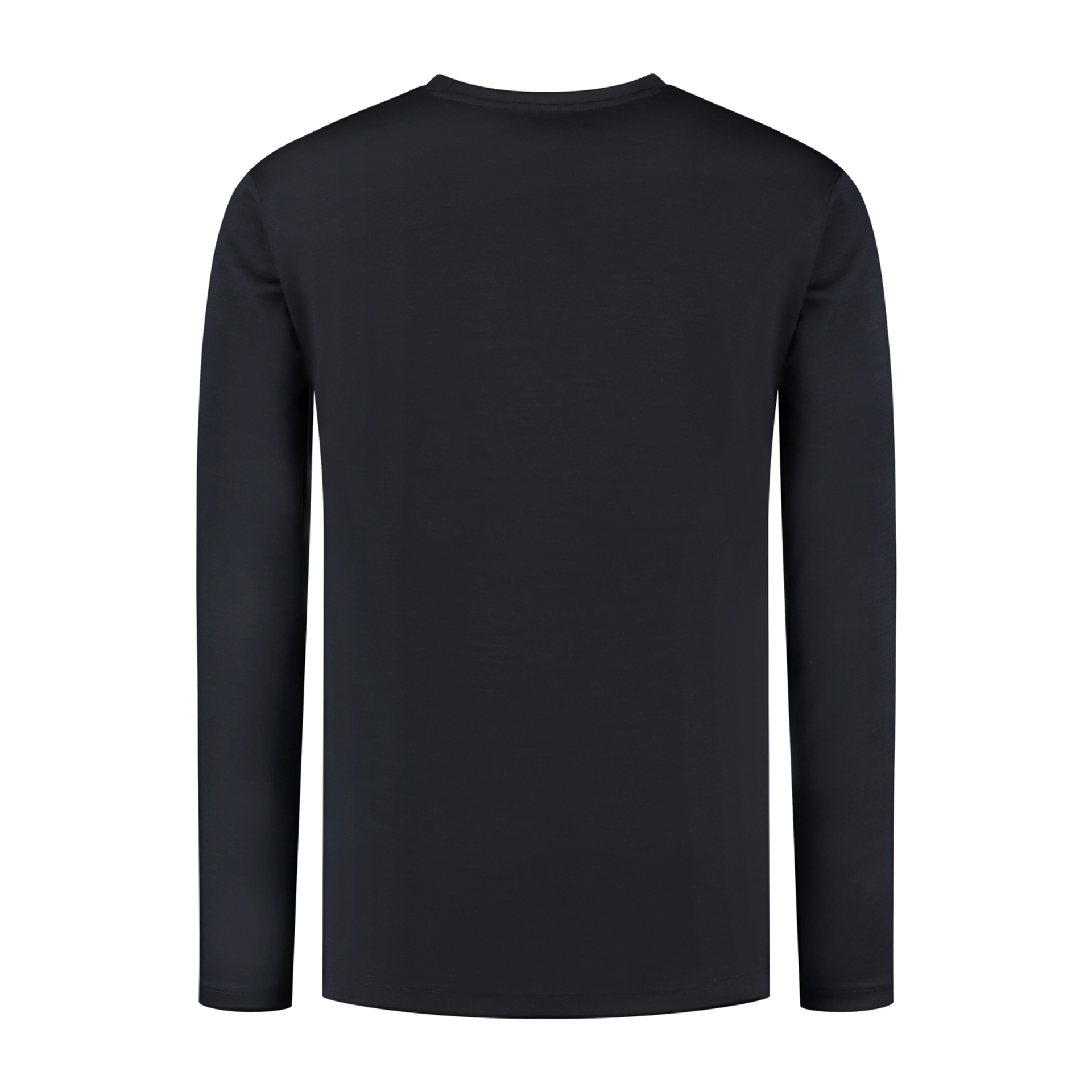 Woolpan Endless Merino Long Sleeve T-Shirt Dark Blue