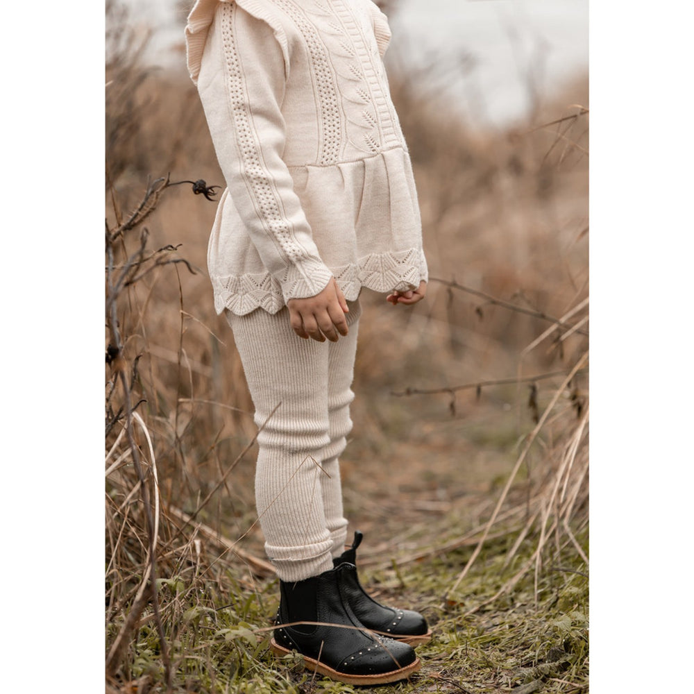 Sandshell Benna Rib Leggings - FLIINK → Luksusbaby.dk