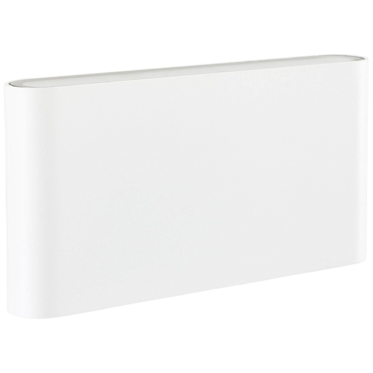 BRILLIANT Welbie LED Außenwandleuchte 17,5cm weiß | 1x LED integriert, 14W LED integriert, (Lichtstrom: 1300lm, Lichtfarbe: 3000K)