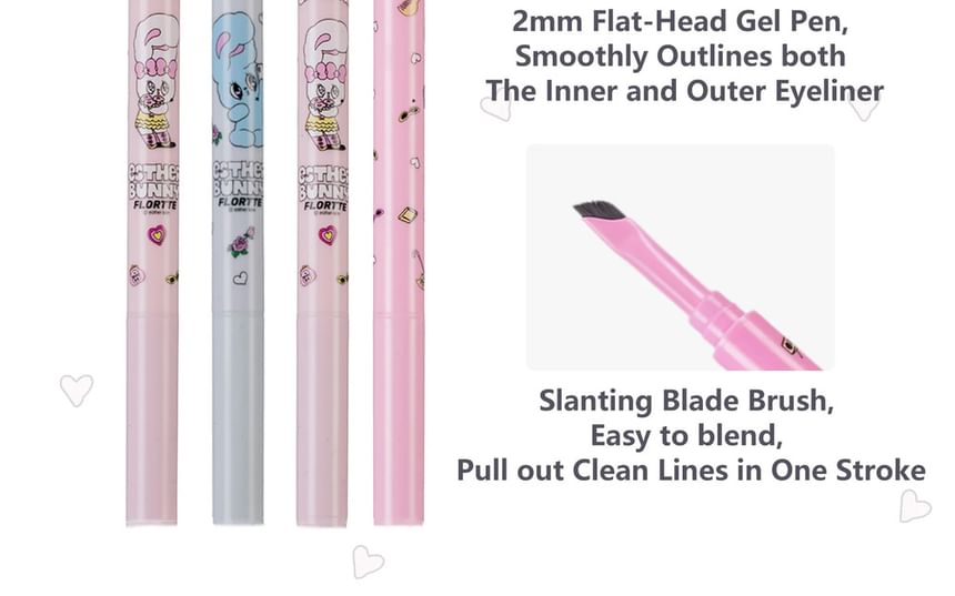 FLORTTE - Special Edition 2 in 1 Liner - 4 kleuren