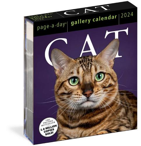 Cat Page-A-Day Gallery Calendar 2024: A Delightful Gallery of Cats for Your Desktop (Calendar)