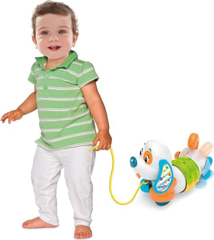 Trækhund Med Lyde - Clementoni Baby