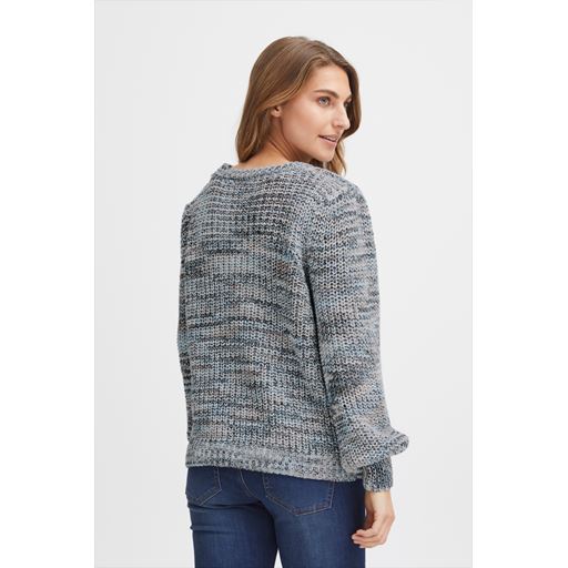 Fransa Ballon Striktrøje, Navy Blazer Mix, S