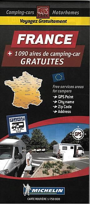MICHELIN - AIRES PARKINGS CAMPING CAR EN FRANCE