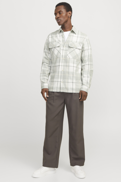Jack & Jones groene heren overhemd