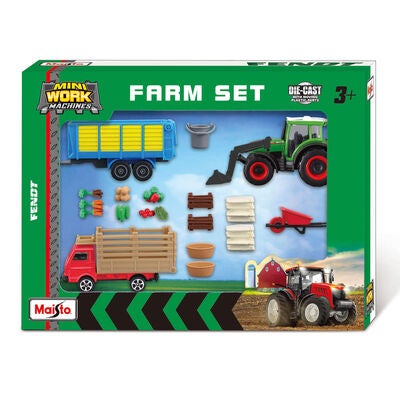Maisto Mini Working Machines Bondegårdssett Fendt