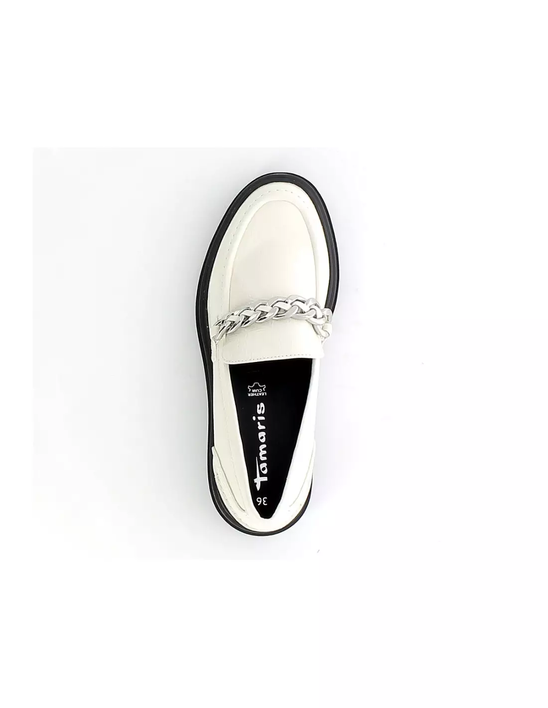 TAMARIS 24701 - Mocassins & bateaux Ivorypatent