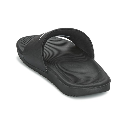 Nike - KAWA SLIDE - Noir / Blanc