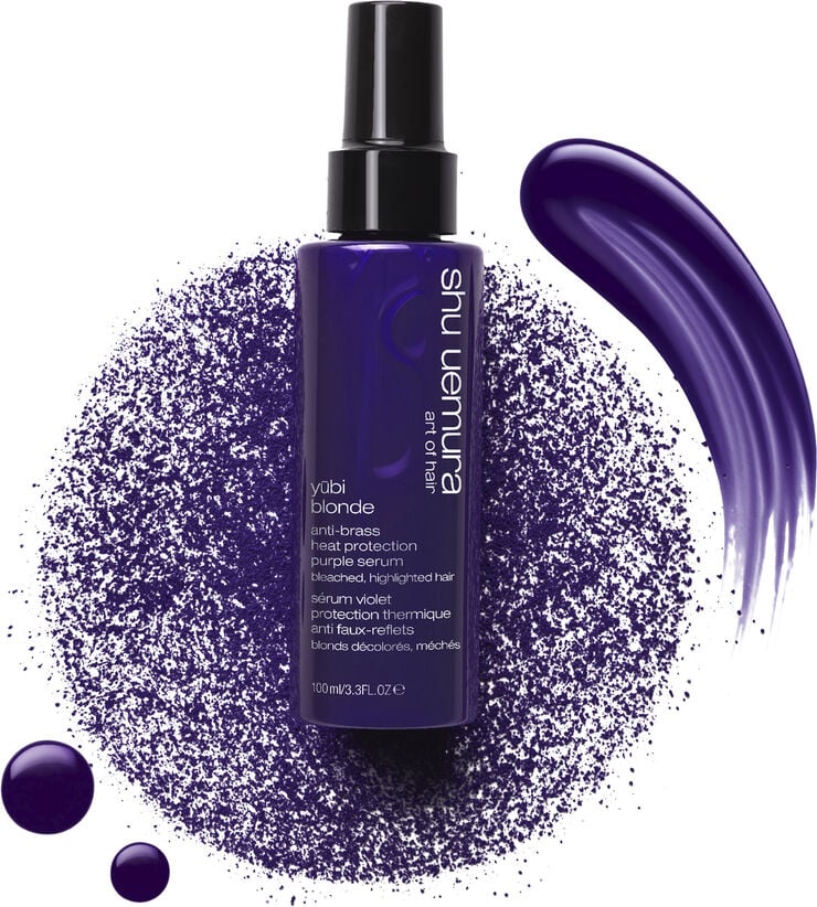 Shu Uemura Art of Hair y?bi blonde purple blow dry serum