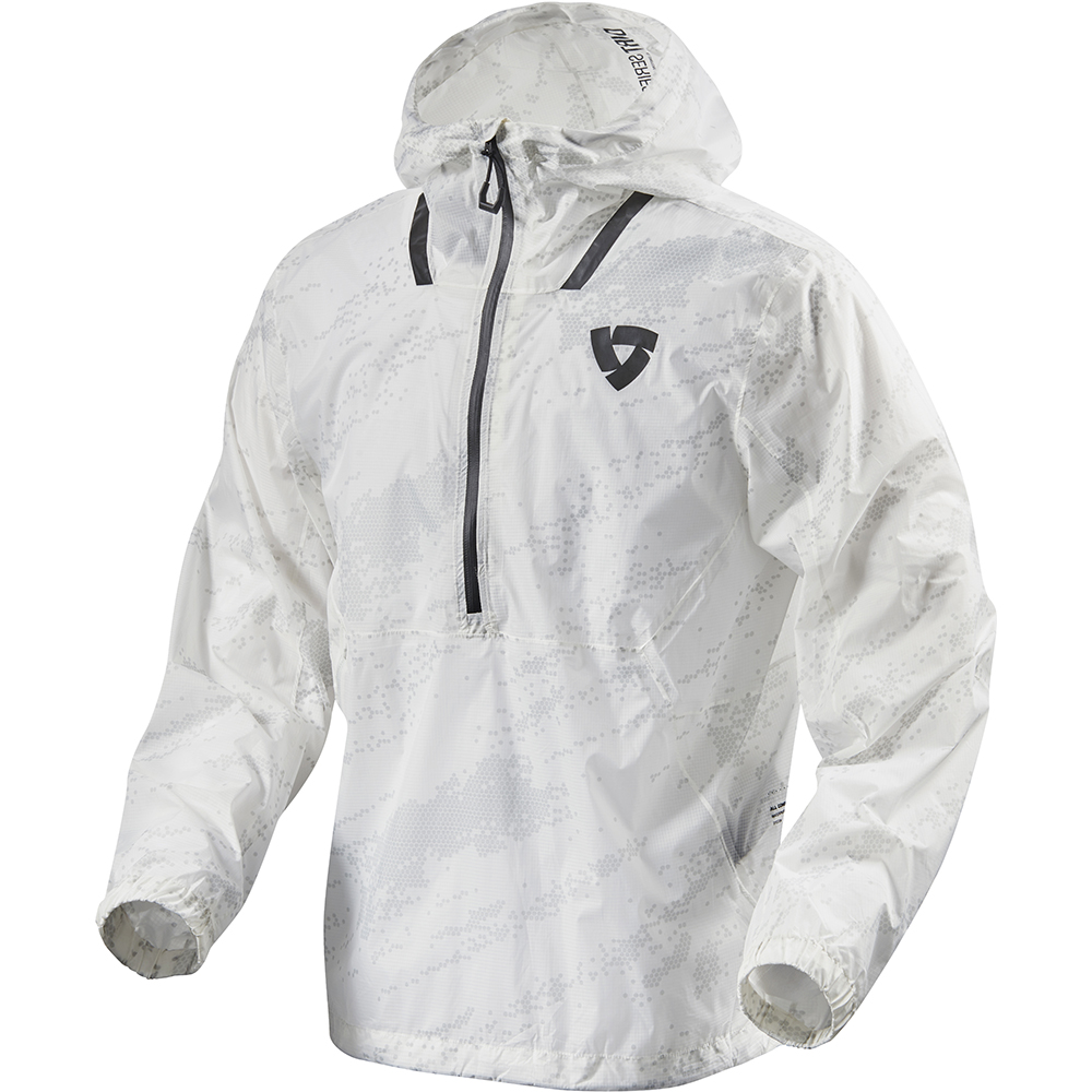 Rev'it - Veste pluie Smock Barrier Blanc