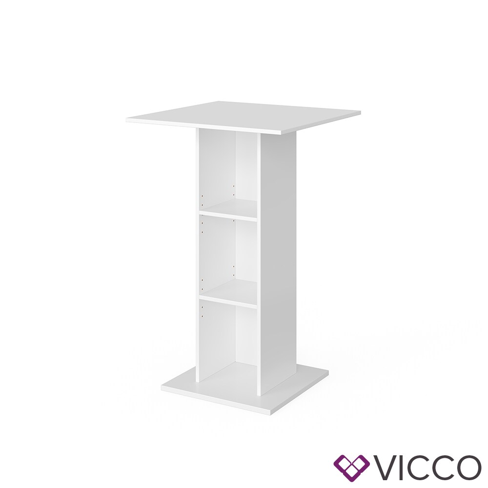 Vicco Bartisch Rodeo Bartresen Stehtisch Tisch Tresentisch Loungetisch Weiß
