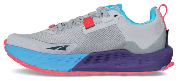Chaussures Trail Altra Timp 5 GTX Gris/Bleu Femme