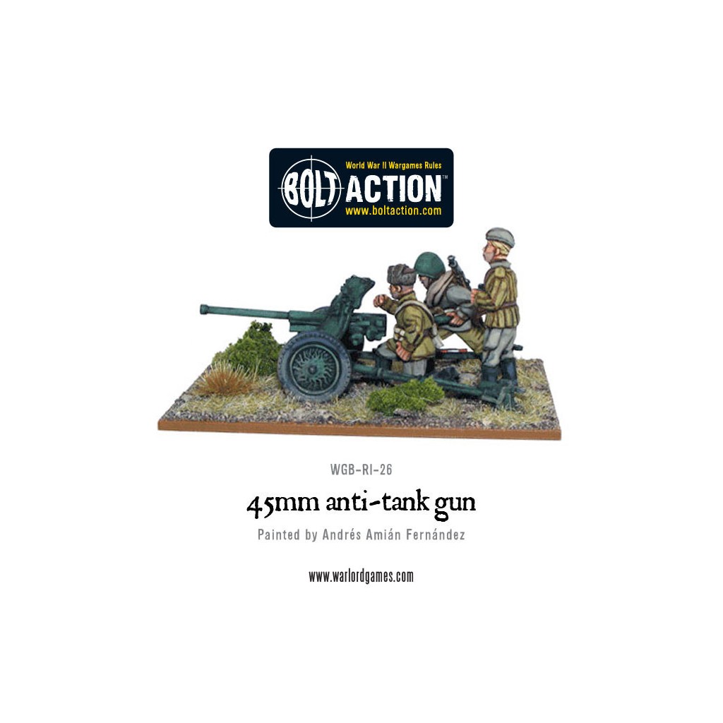 Bolt Action - Soviet - 45mm Anti-Tank Gun