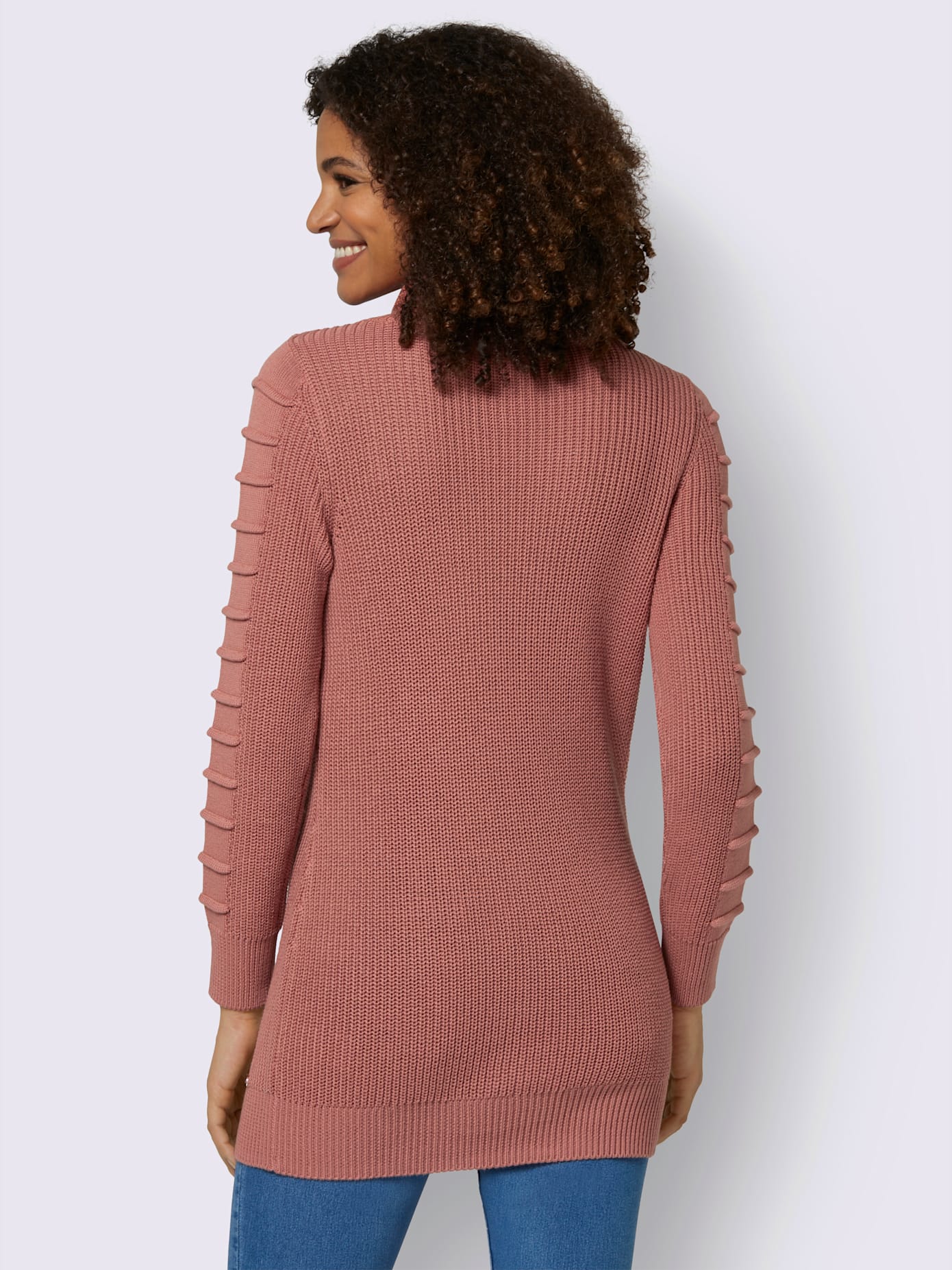 Pull long jolie coupe longue moderne