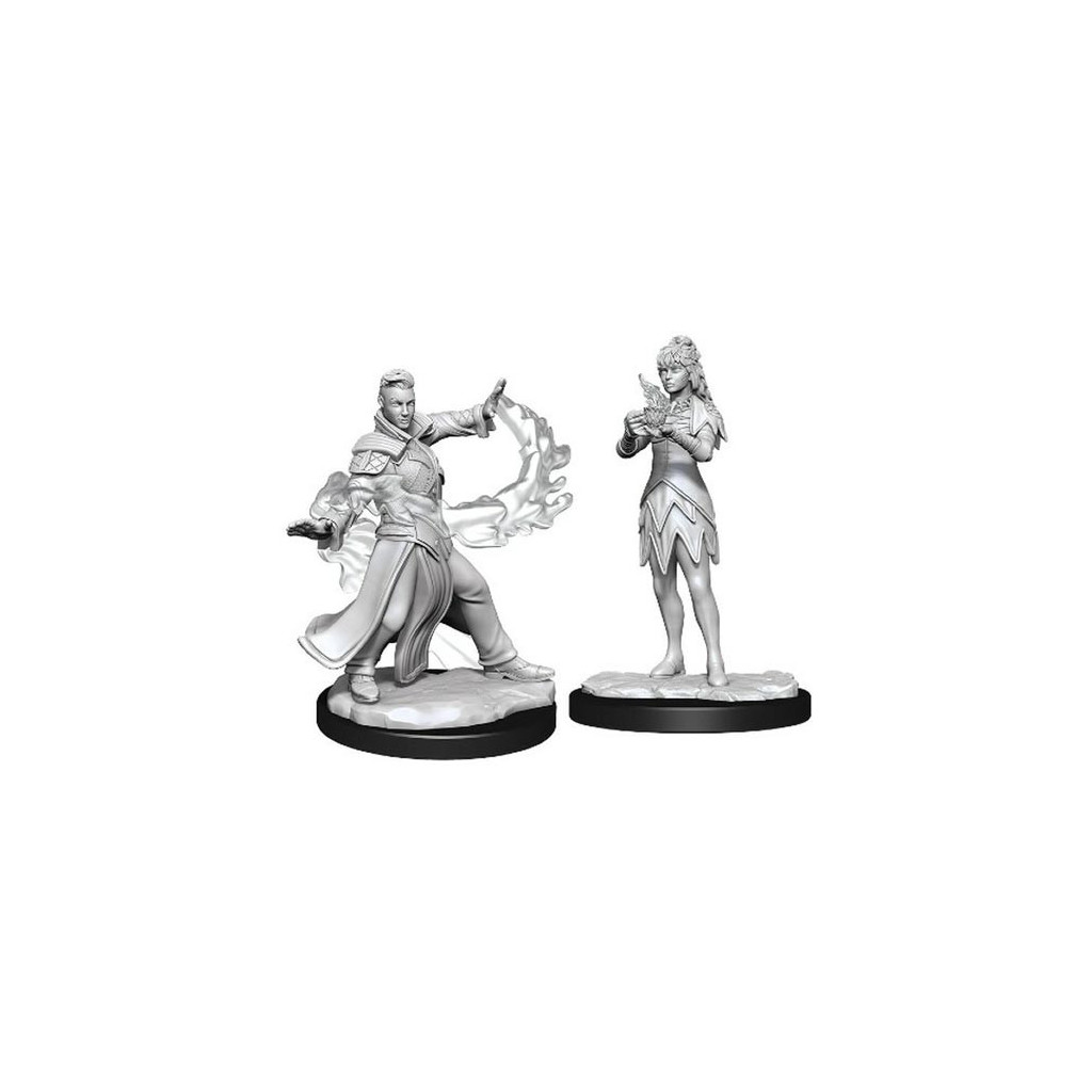 Magic the Gathering Deep Cuts Unpainted Miniatures: Killian & Dina