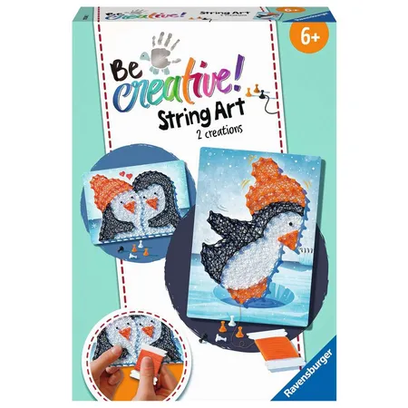 Ravensburger Be creative - String Art Pinguine
