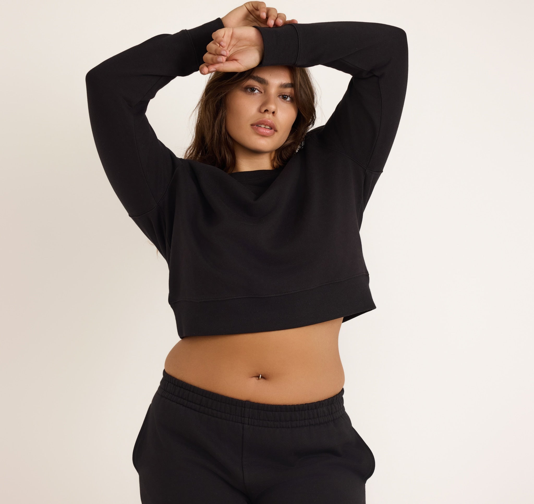 ORGANIC COTTON<br>Weekend Boxy Crewneck Sweatshirt