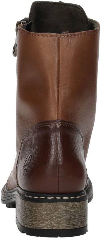 Rieker Veterschoenen Hoog cognac
