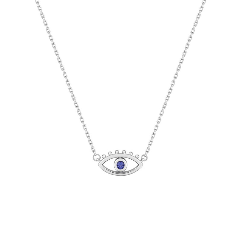 Collier Femme - Oxyde de zirconium - Argent 925 - Longueur : 42 cm