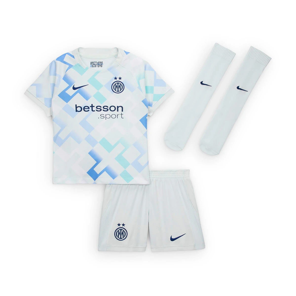 Conjunto Nike Inter de Milão Segundo Equipamento 2025-2026 Criança