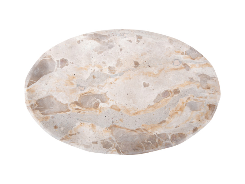 Tray Waved Oval Medium PT4214BR Brown