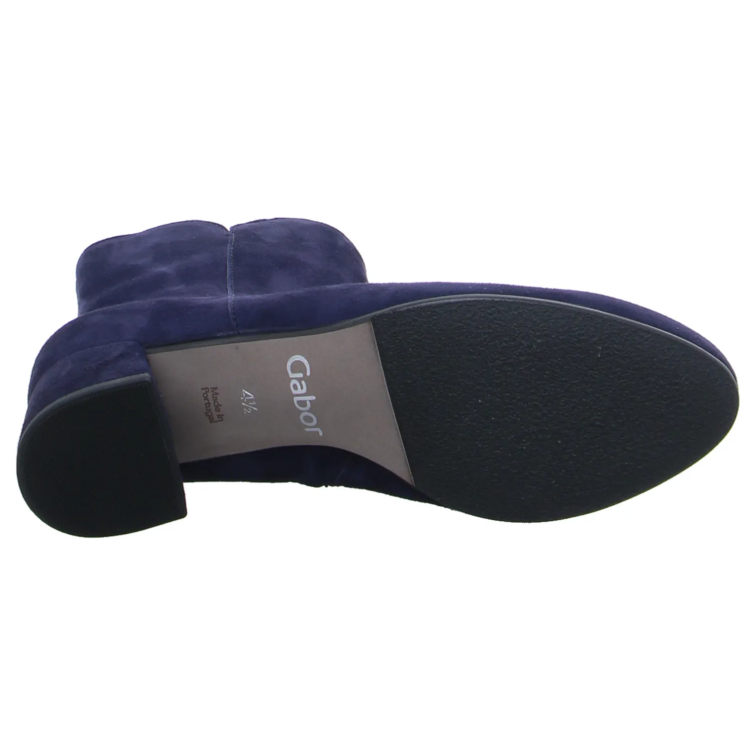 GABOR Stiefelette Blau Leder