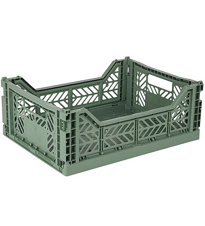 Aykasa Klappbox - 40x30x15 cm - Midi - Mandel Green