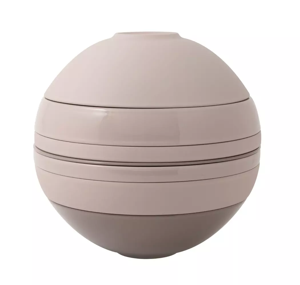 Servier-Set La Boule Iconic pure beige