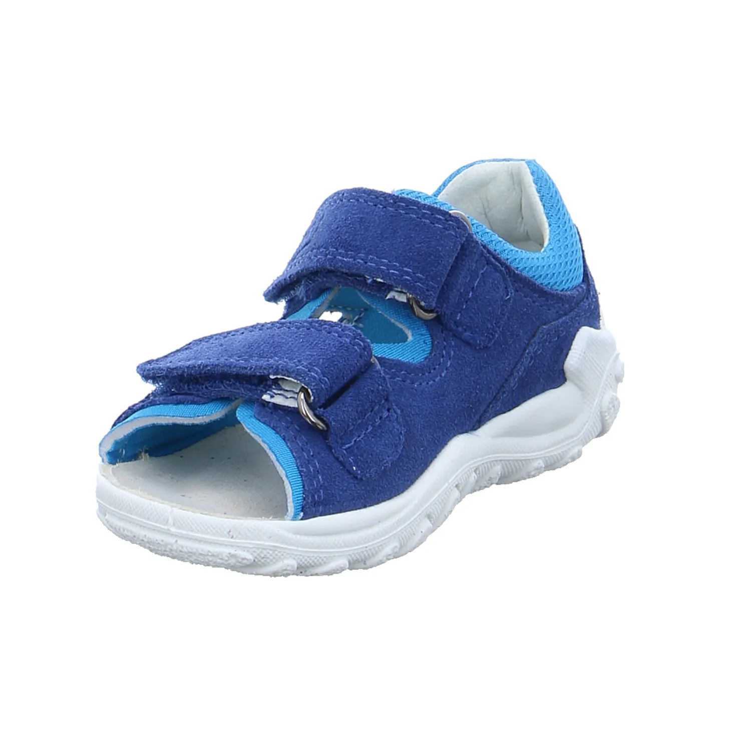 SUPERFIT Baby-Sandale Blau Leder  Unisex Minilette