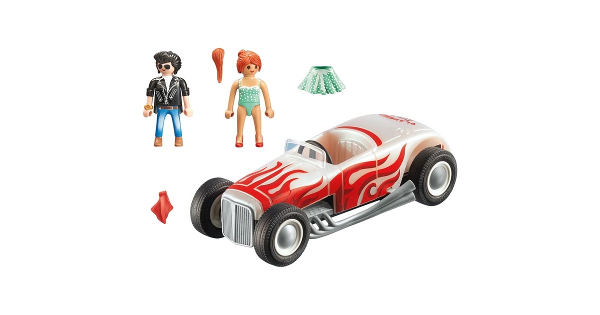 PLAYMOBILCity Life - Starterpack Hot Rod Constructiespeelgoed  (71078)