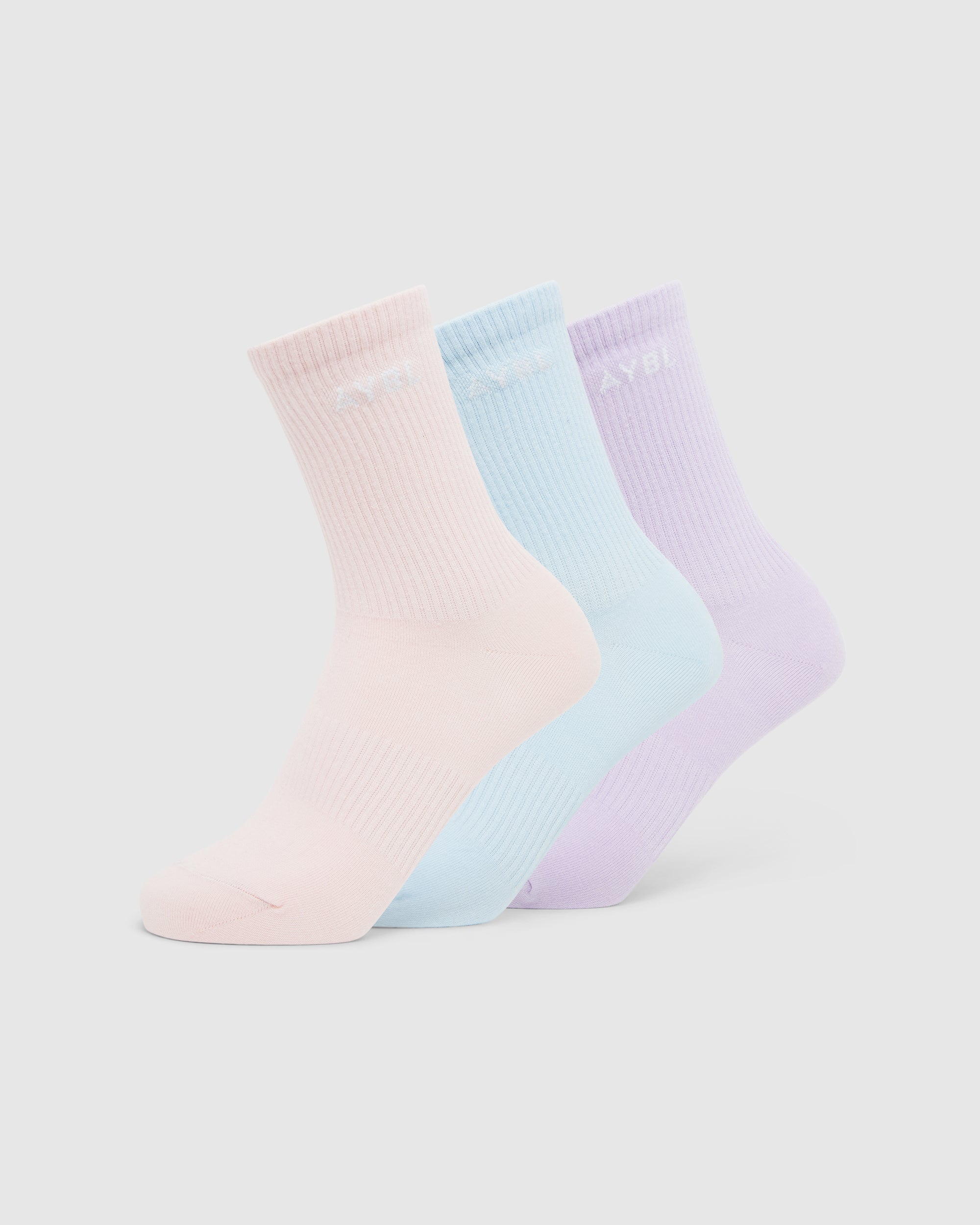 Everyday Crew Socks (3 Pack)