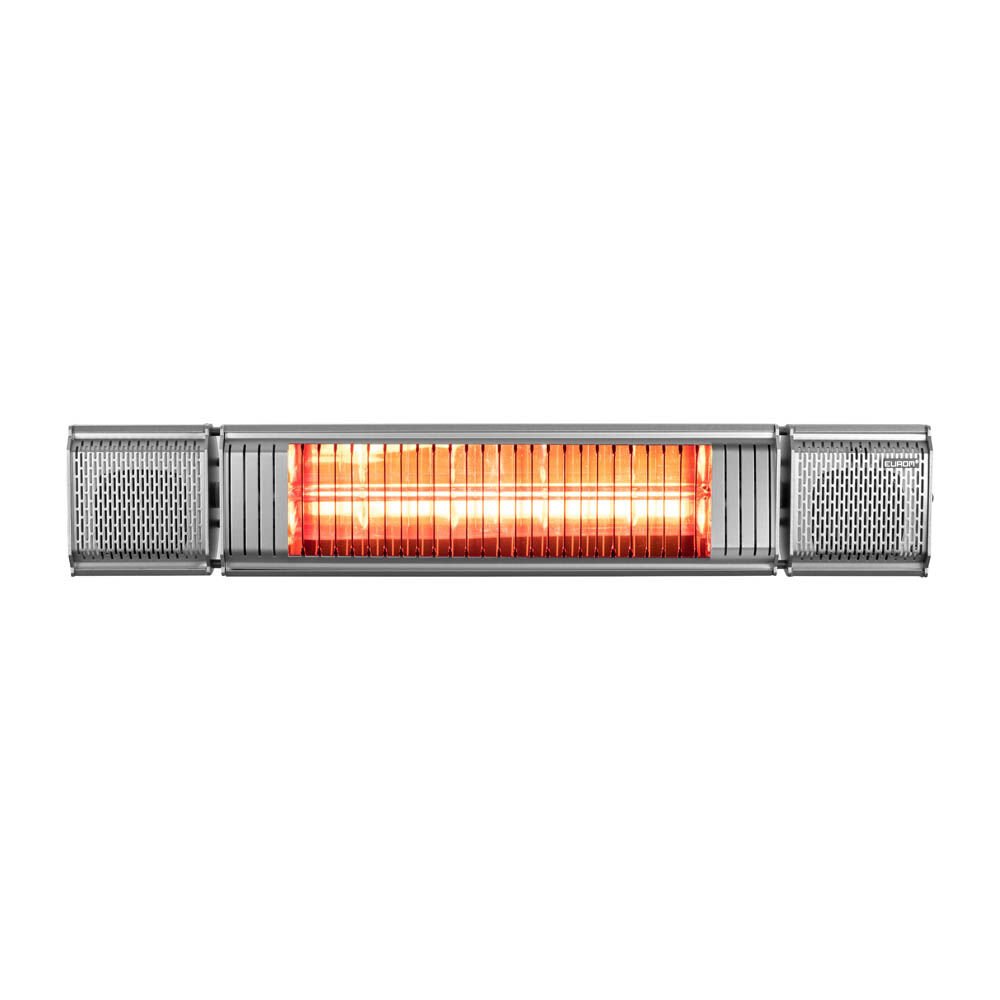 Eurom Heat and beat  - Hangende terrasverwarmer - Grijs - 2000 W