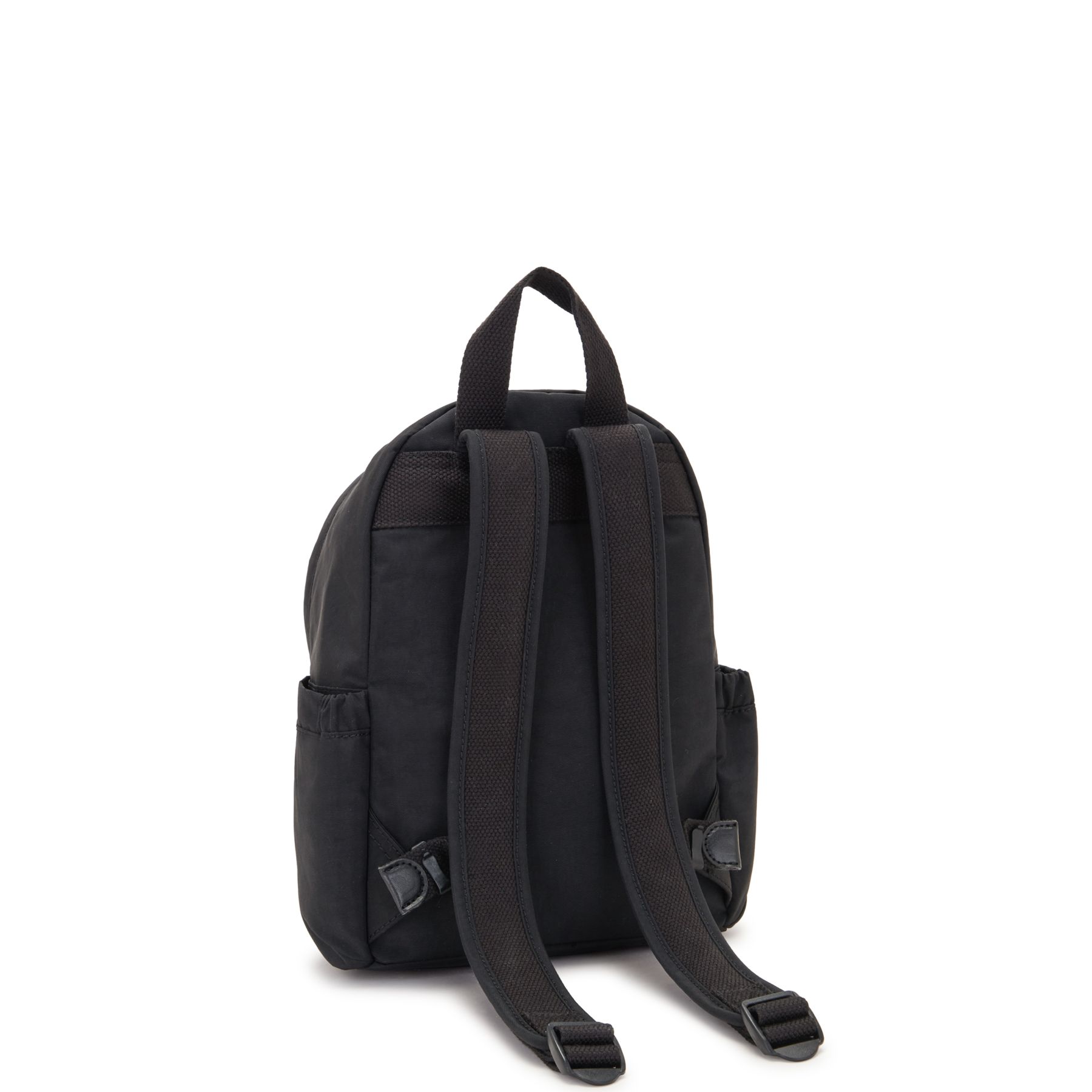 DELIA MINI Petit Sac à Dos avec Poche Frontale et Poignée Supérieure - Black Noir