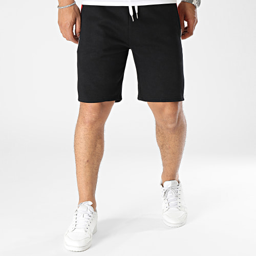 Short Jogging SHR14833 Noir Rouge Blanc