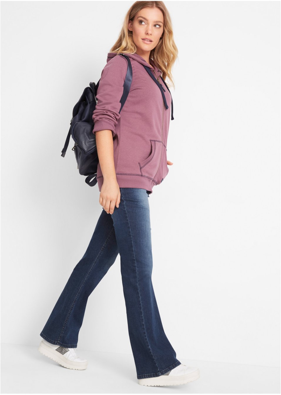 Gilet sweat-shirt à capuche
