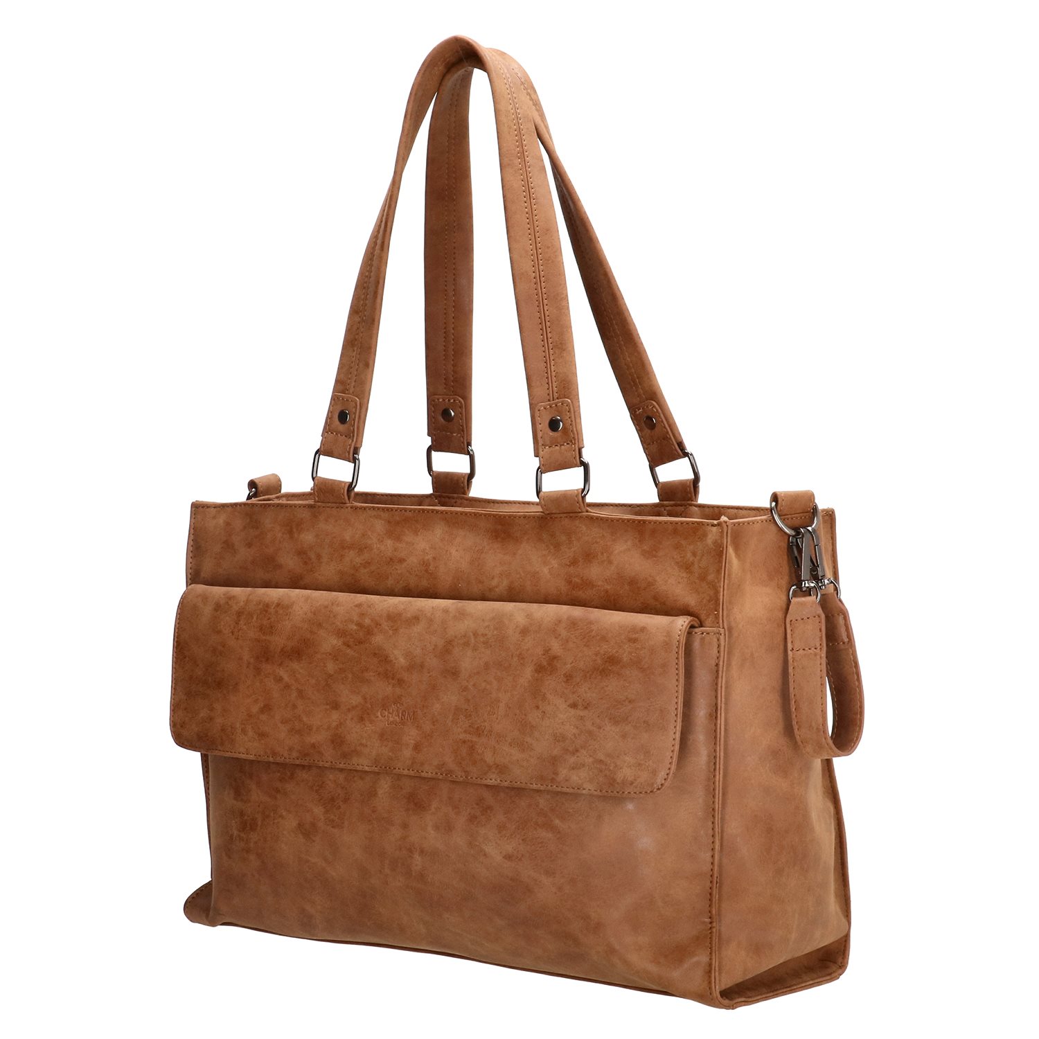 Charm London Bloomsbury Luiertas bruin