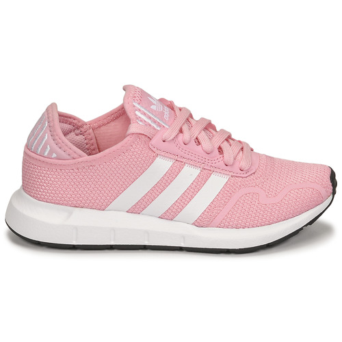 adidas Originals - SWIFT RUN X J - Rose / Blanc