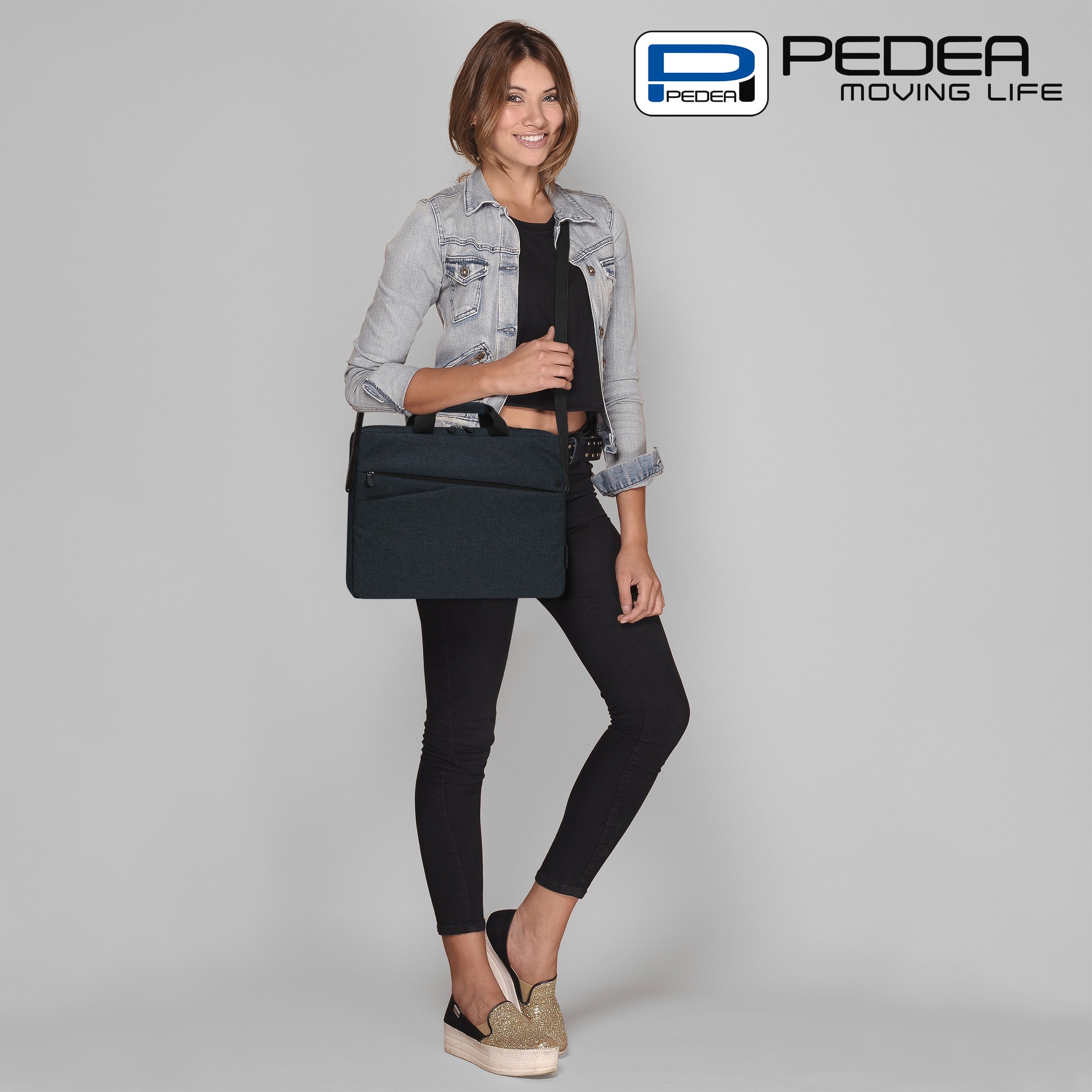 PEDEA Laptoptasche »Notebooktasche Fashion bis 33,8 cm (bis 13,3)« dicke Polsterung und ein fleeceartiges, weiches Innenfutter