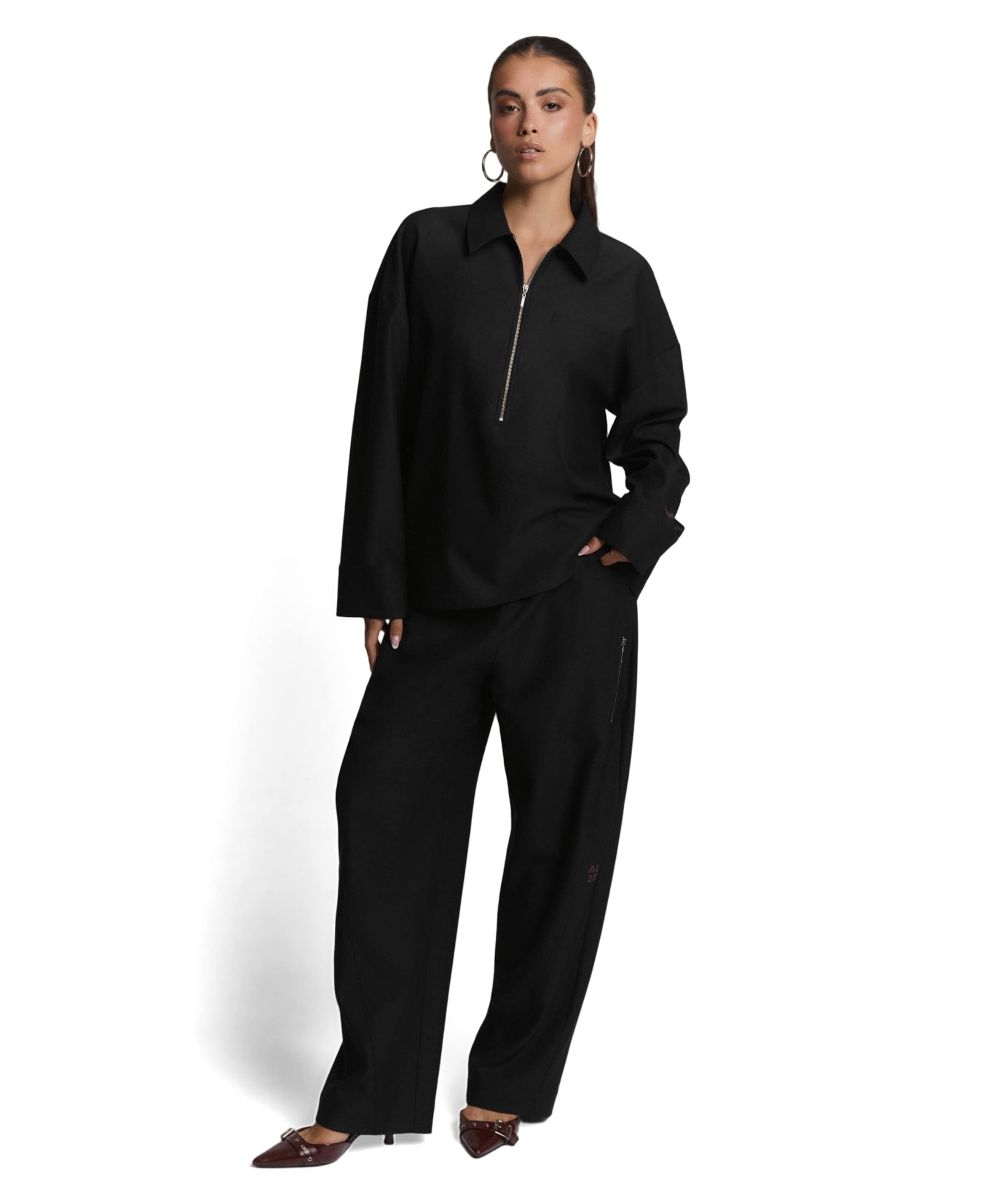 Alix The Label CUTSEAM dames broek zwart
