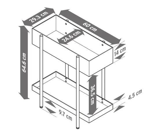 Plantbox »Skede«, groß