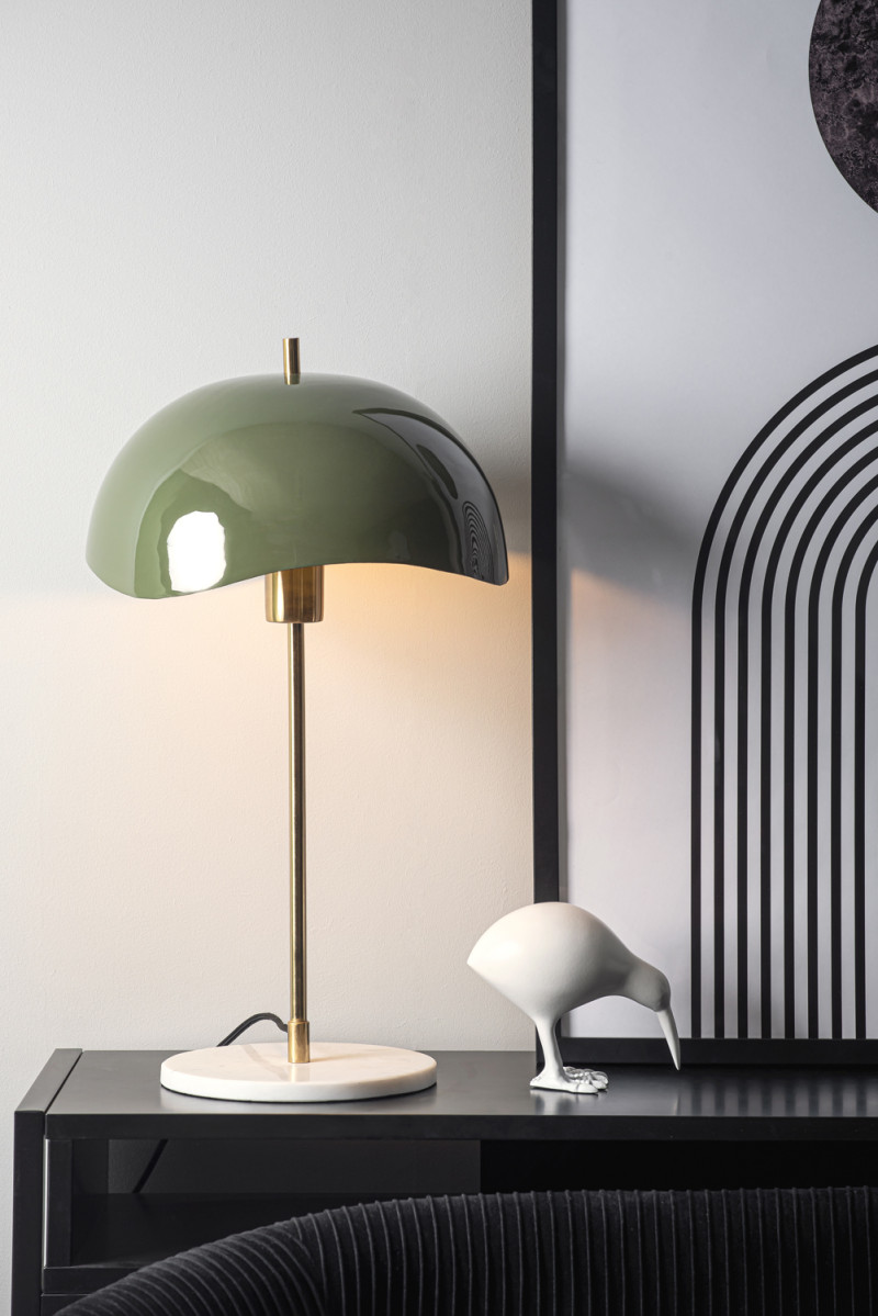 Table Lamp Waved Dome LM2125LB Soft brown