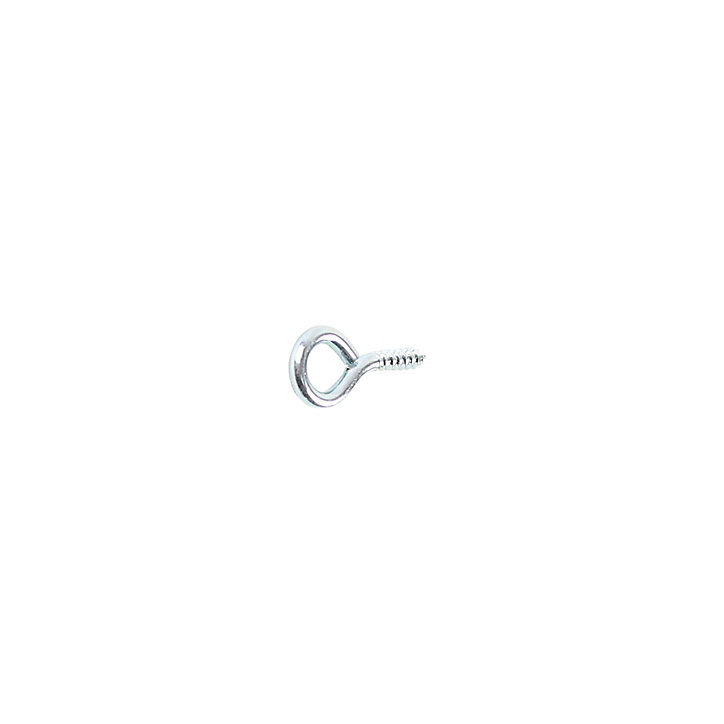 Piton à vis en acier zingué 20x11 mm - 10 pièces