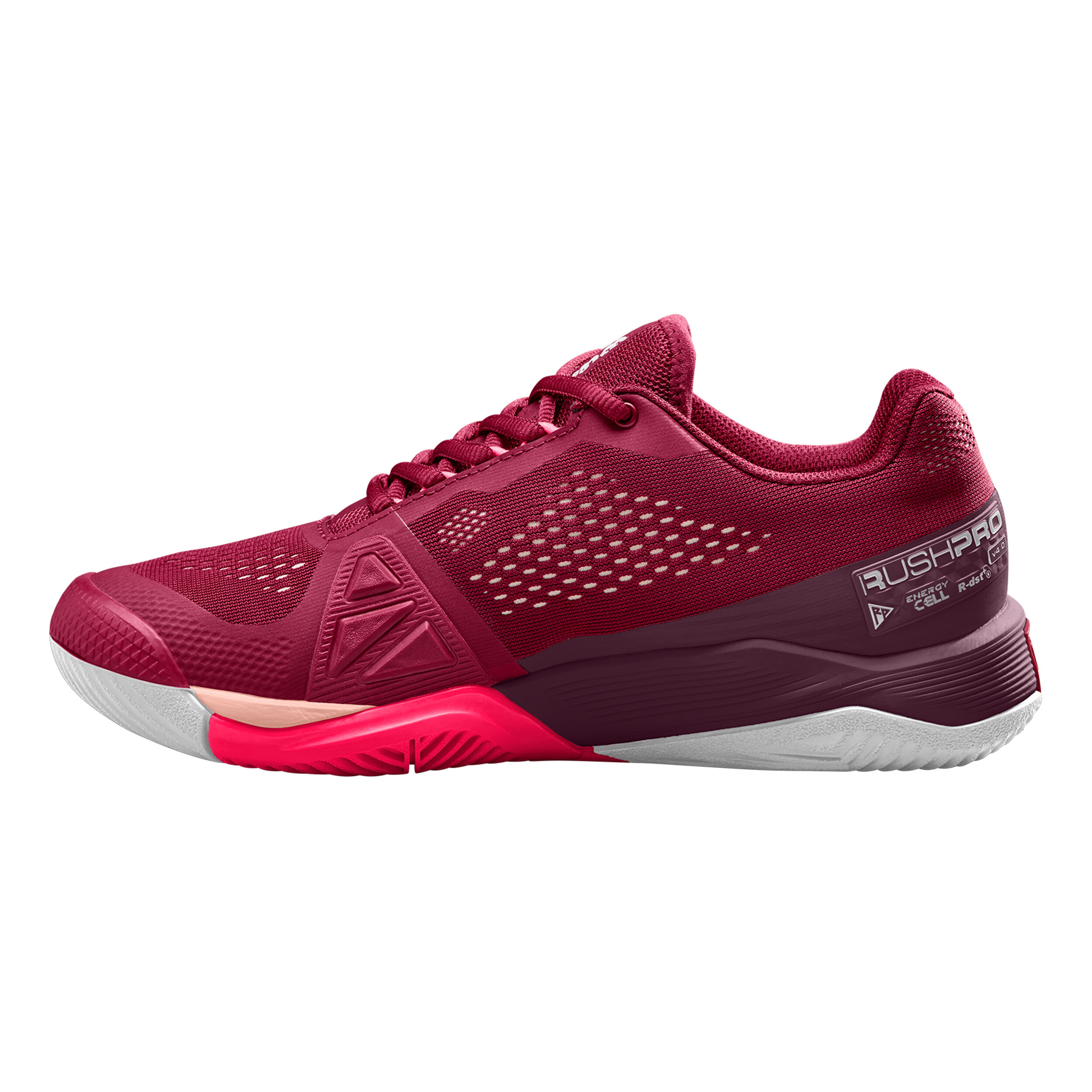 Wilson Rush Pro 4.0 Chaussures Toutes Surfaces Femmes - Rouge Foncé , Berry