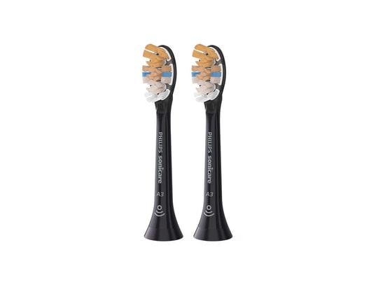 PHILIPS - Brossette Têtes de brosse Sonicare All-in-One Noires x2