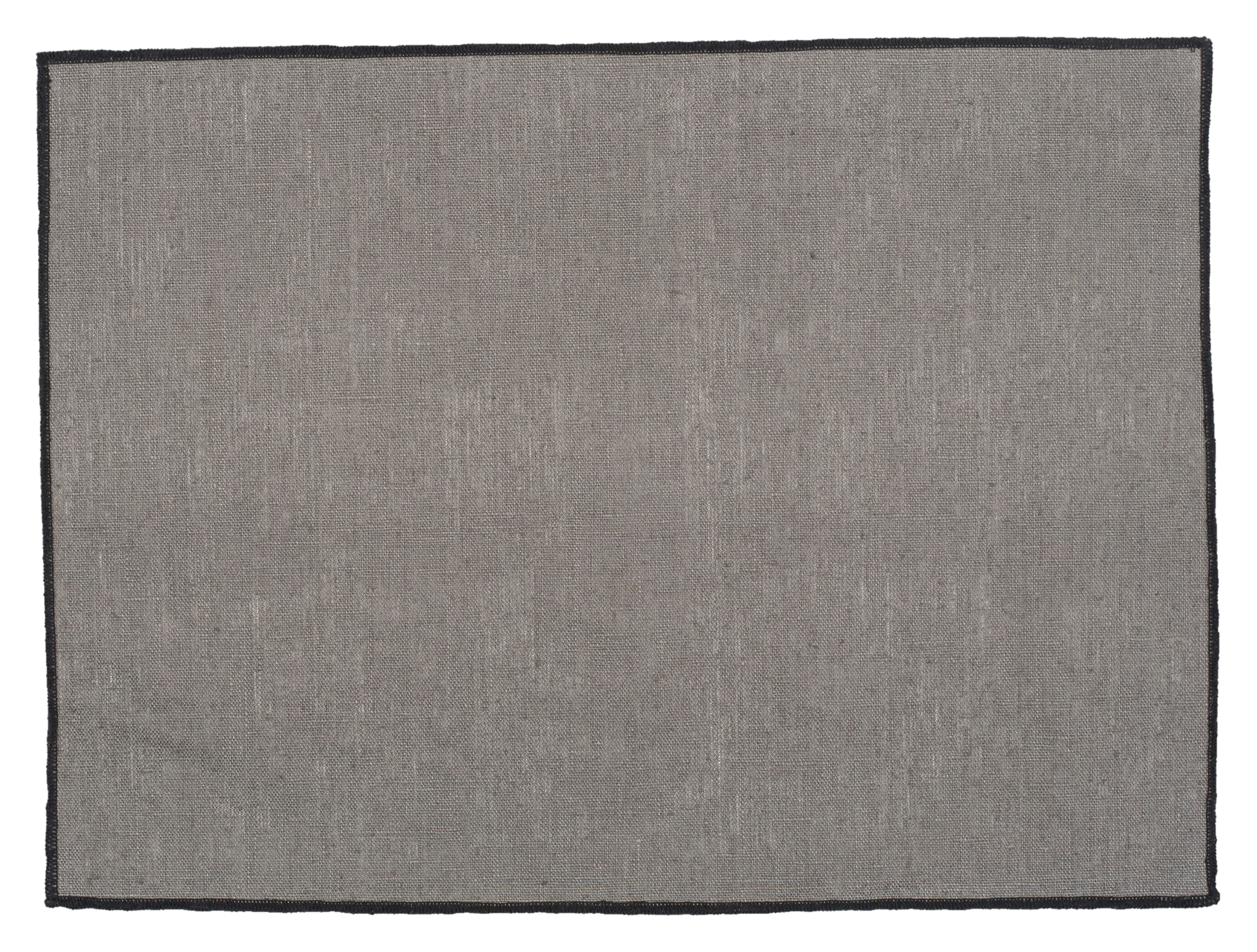 BORGO SET - Set de table en lin enduit | Gris