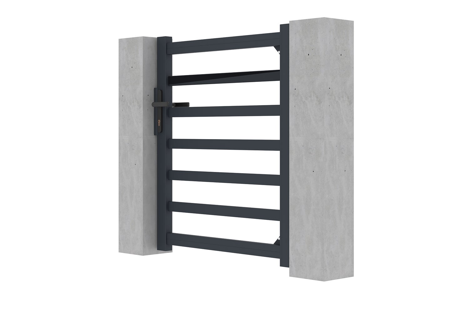 Aluminium tuinpoort 1m ANTELAO 100P110